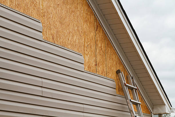 Professional Emergency Siding Repair technician working in Sarasota, FL